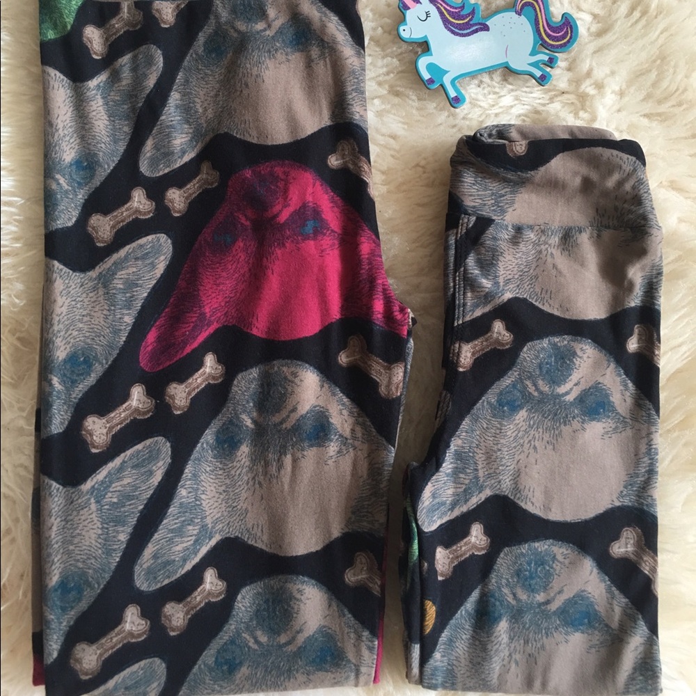 New Lularoe Mommy & Me leggings - Chihuahua dogs