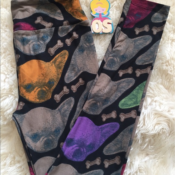New Lularoe Mommy & Me leggings - Chihuahua dogs - Picture 3 of 3