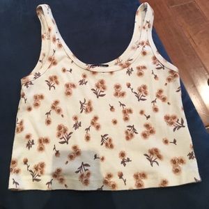 Flower crop top