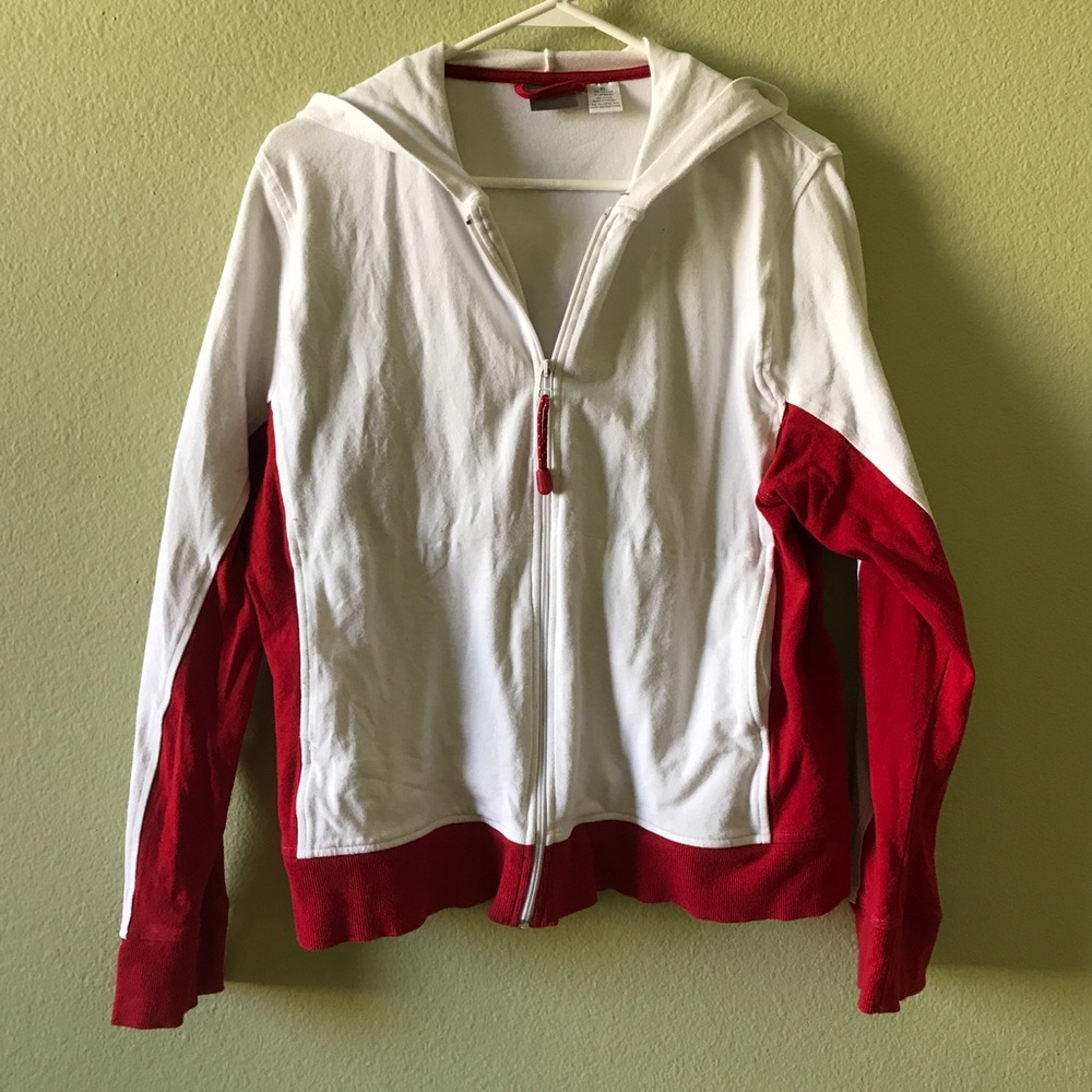 2 tone athletic jacket