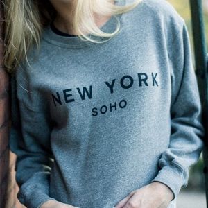 NWT brandy melville NY soho cropped sweatshirt