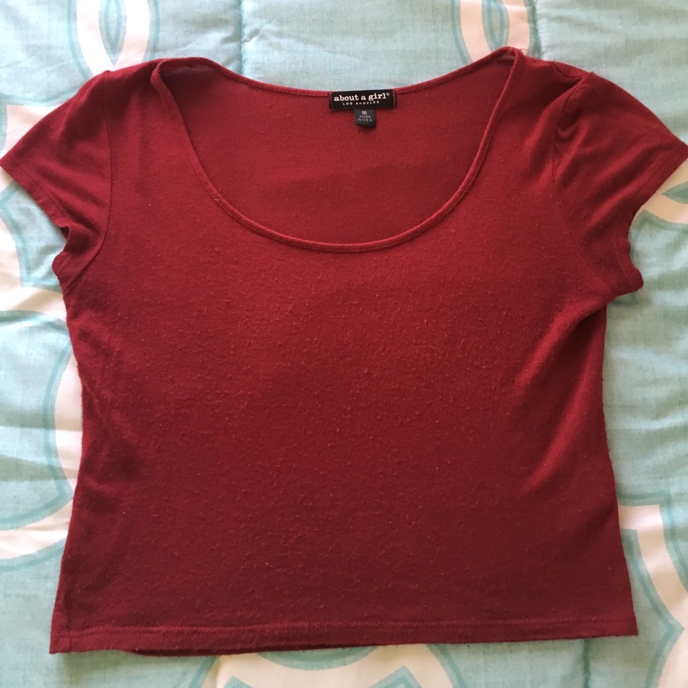 About A Girl crop top