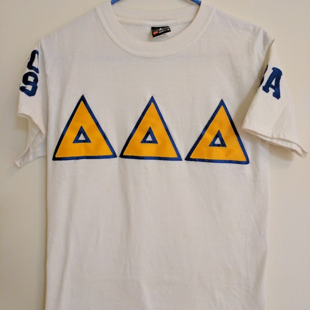 Delta Delta Delta (TriDelta) Double Stitch