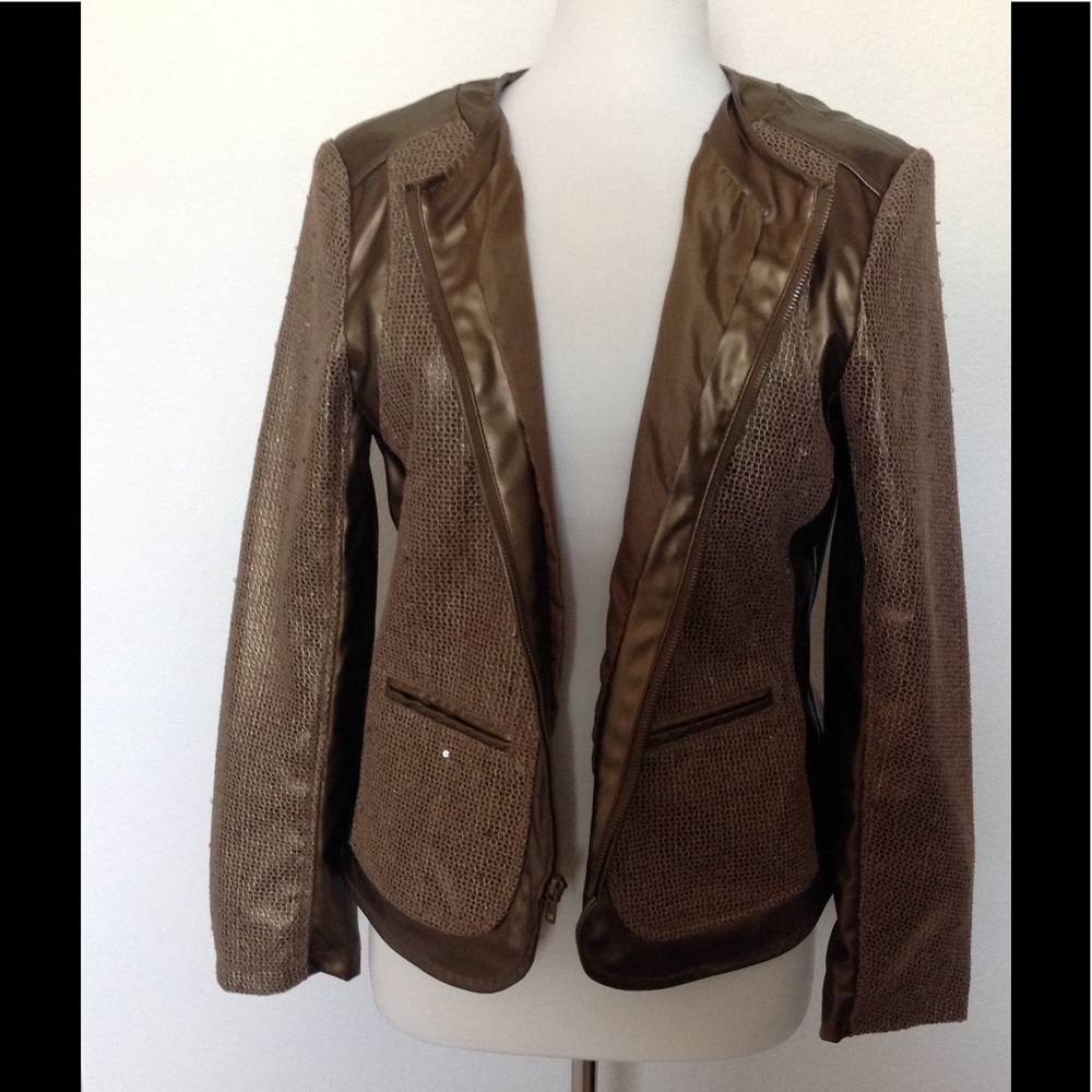 Jacket, L gold
