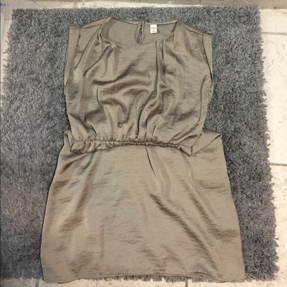 Bronze colored dress