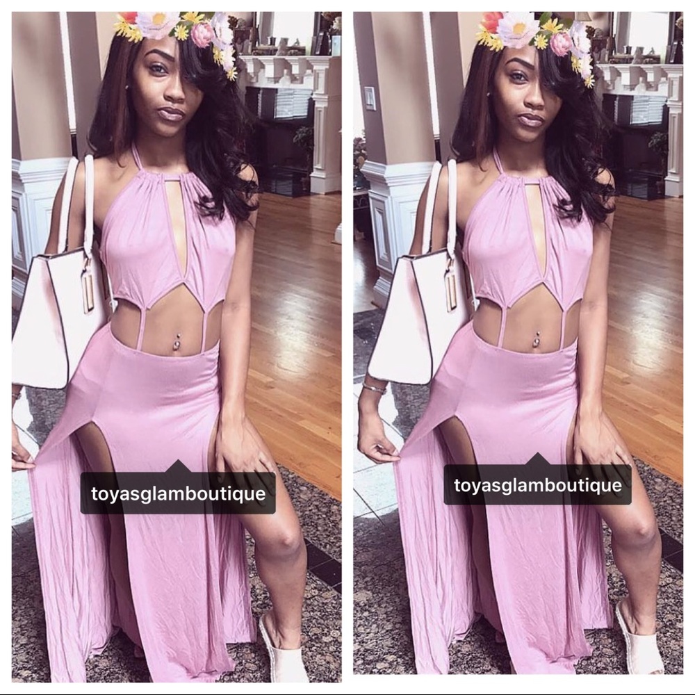 Mauve Maxi Dress