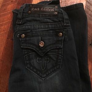 Rock Revival Dark Wash Jeans