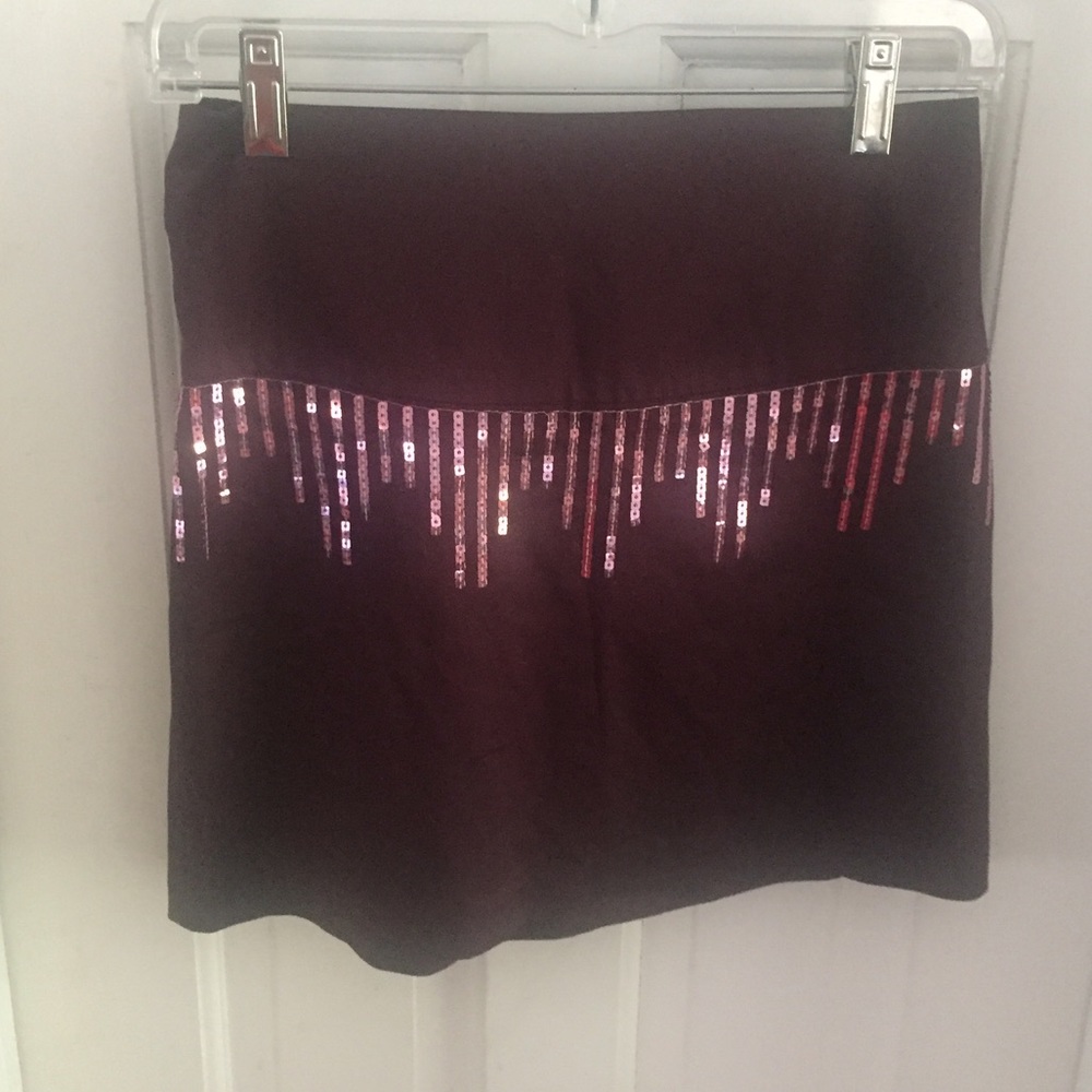 Free People Sequin Skirt