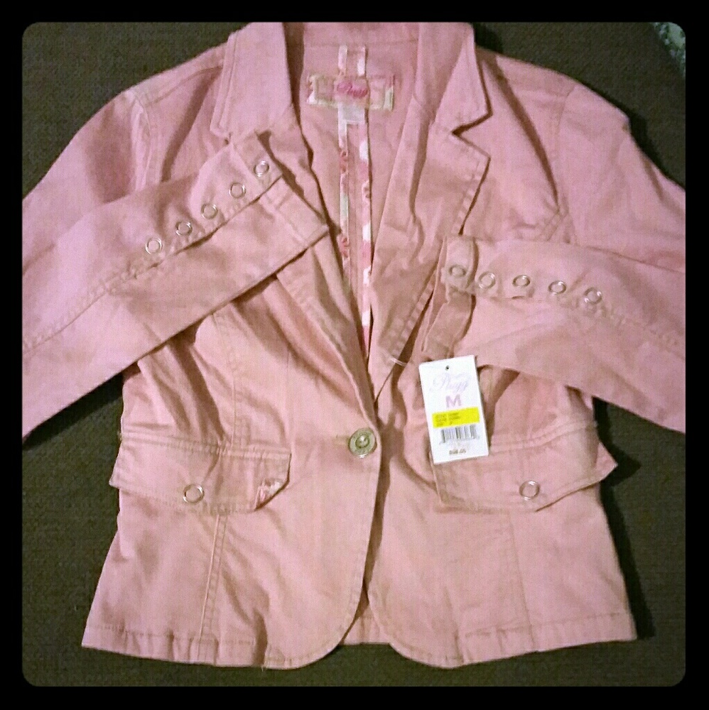 Soft pink jacket