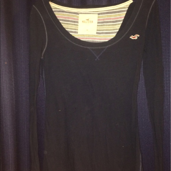 Navy long sleeve tee - Picture 1 of 1