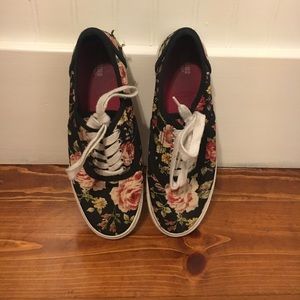 Floral shoes