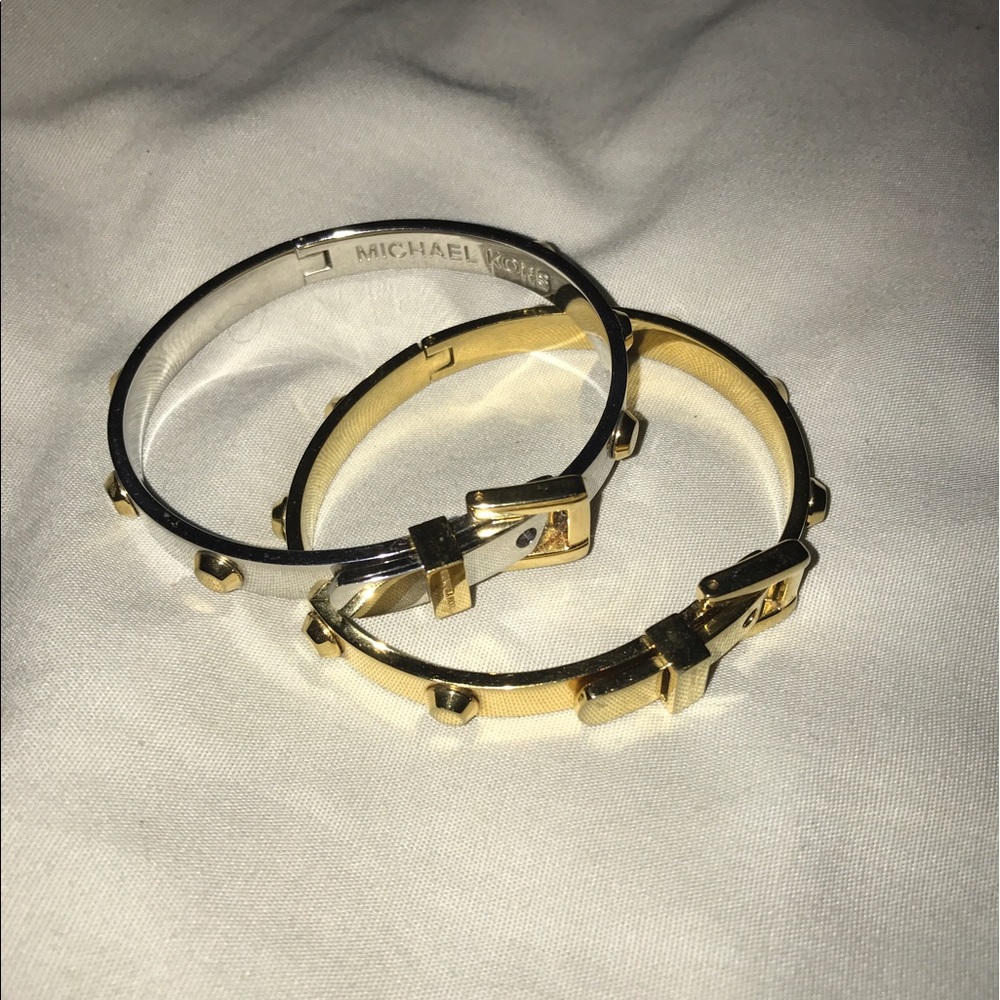 Michael Kors buckle bracelets