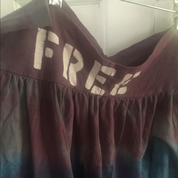 Free People Tie-Dyed Skater Skirt - Picture 2 of 3