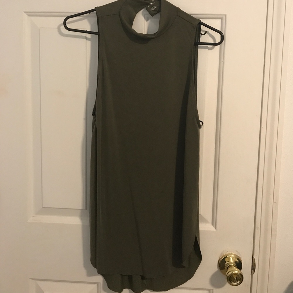 Forever 21 High Neck Blouse