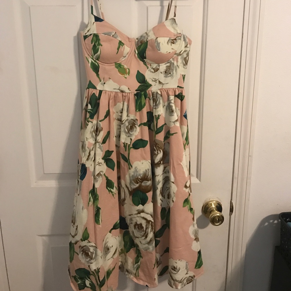Missguided Floral Dress