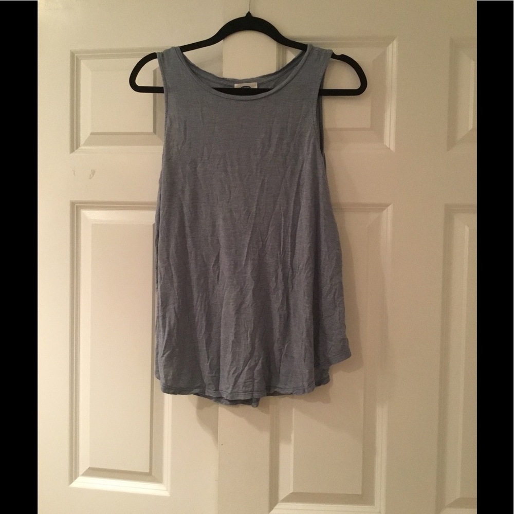 Flowing blue tee from Old Navy
