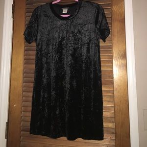 Crushed Velvet T-Shirt Dress😍