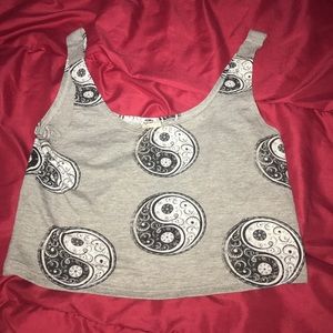 Yin & Yang crop top!!