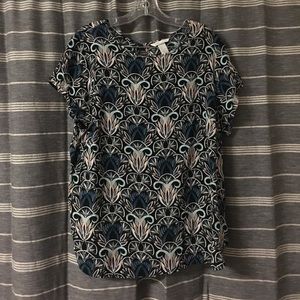 Floral pattern blouse