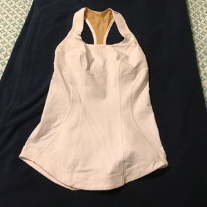White Lululemon Tank Top