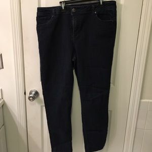 Avenue size 18 denim legging/ jegging