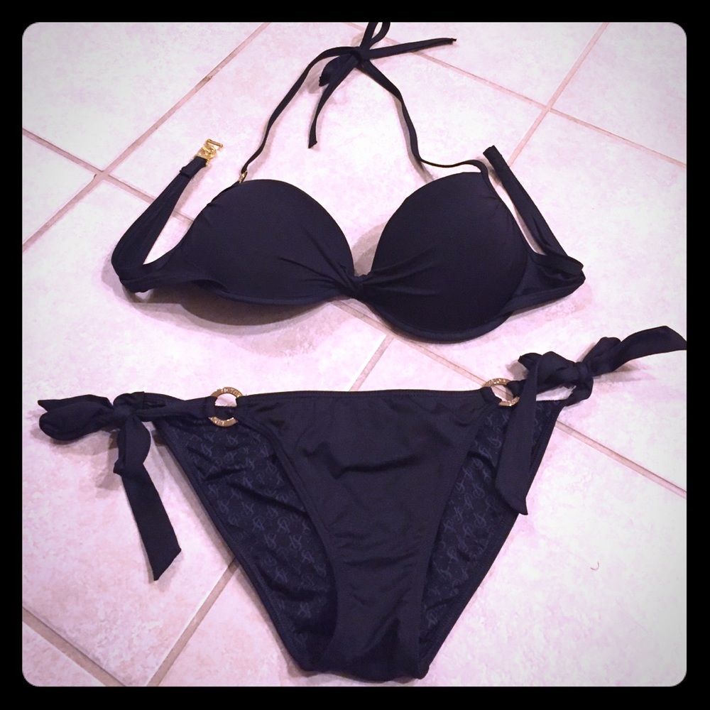 Black Victoria Secret bikini set