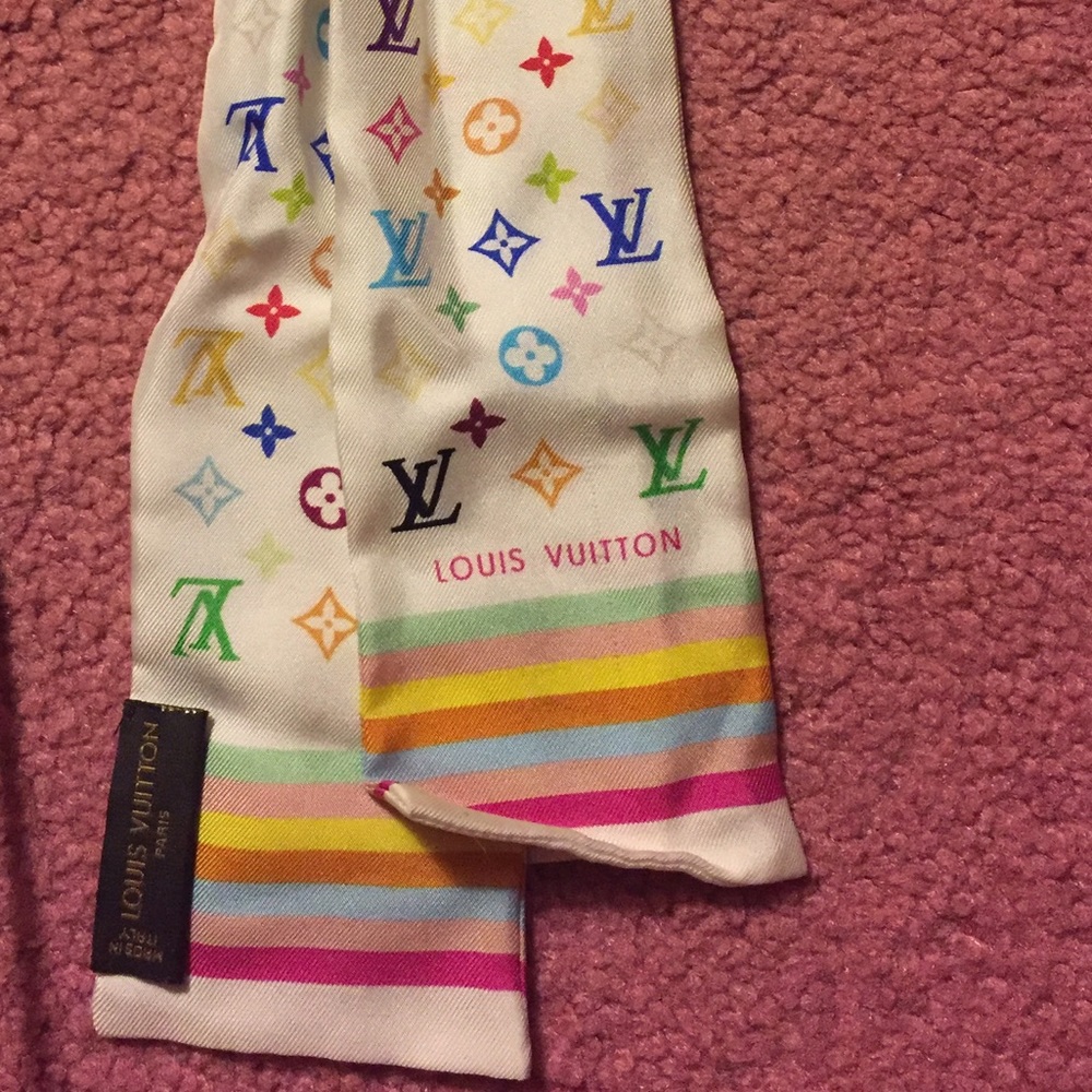 *AUTHENTIC* LOUIS VUITTON MULTICOLOR SCARF