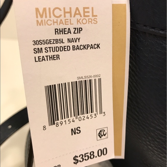 Michael Kors Rhea Studded Backpack - Picture 3 of 5