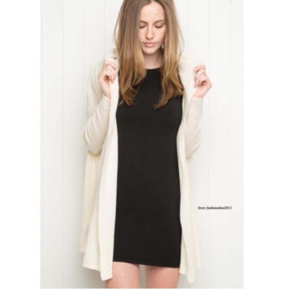 Brandy Melville cream knit cardigan