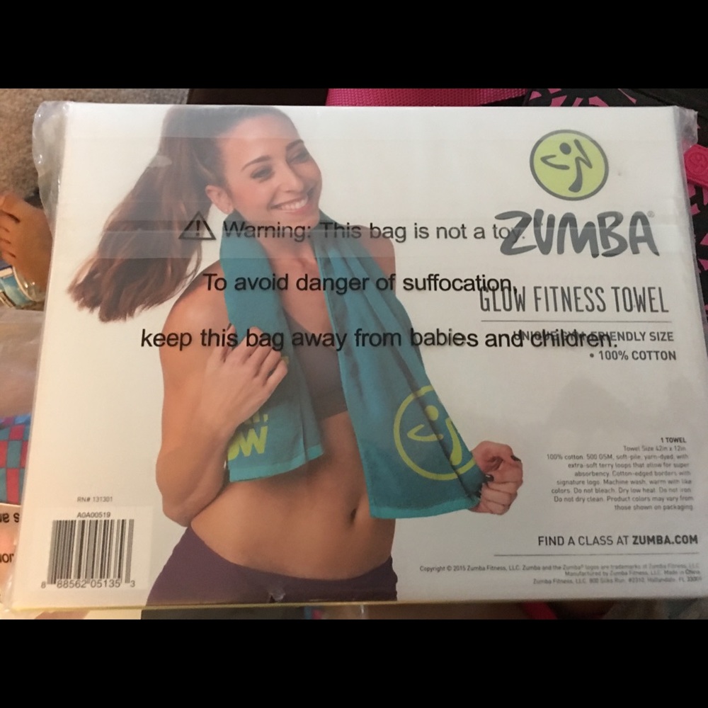 Zumba towel