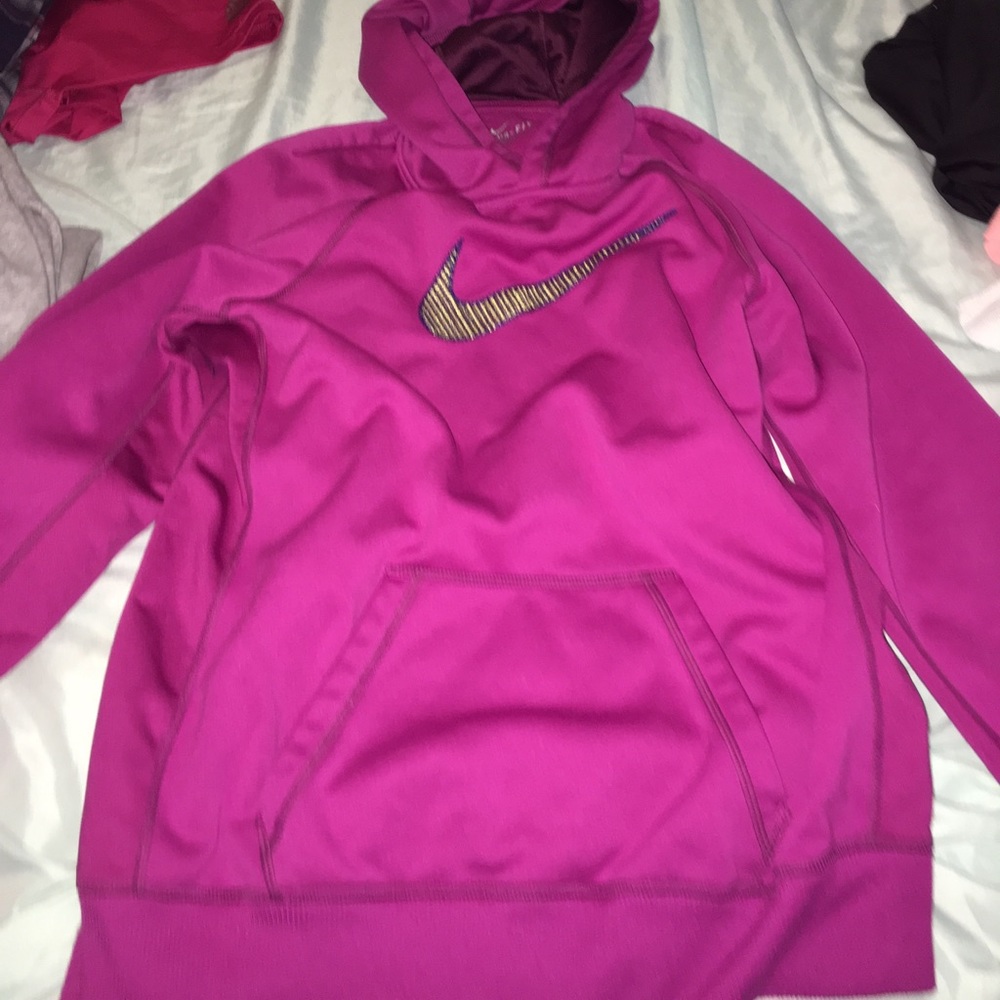Nike Dri Fit Hoodie Pink/Purple