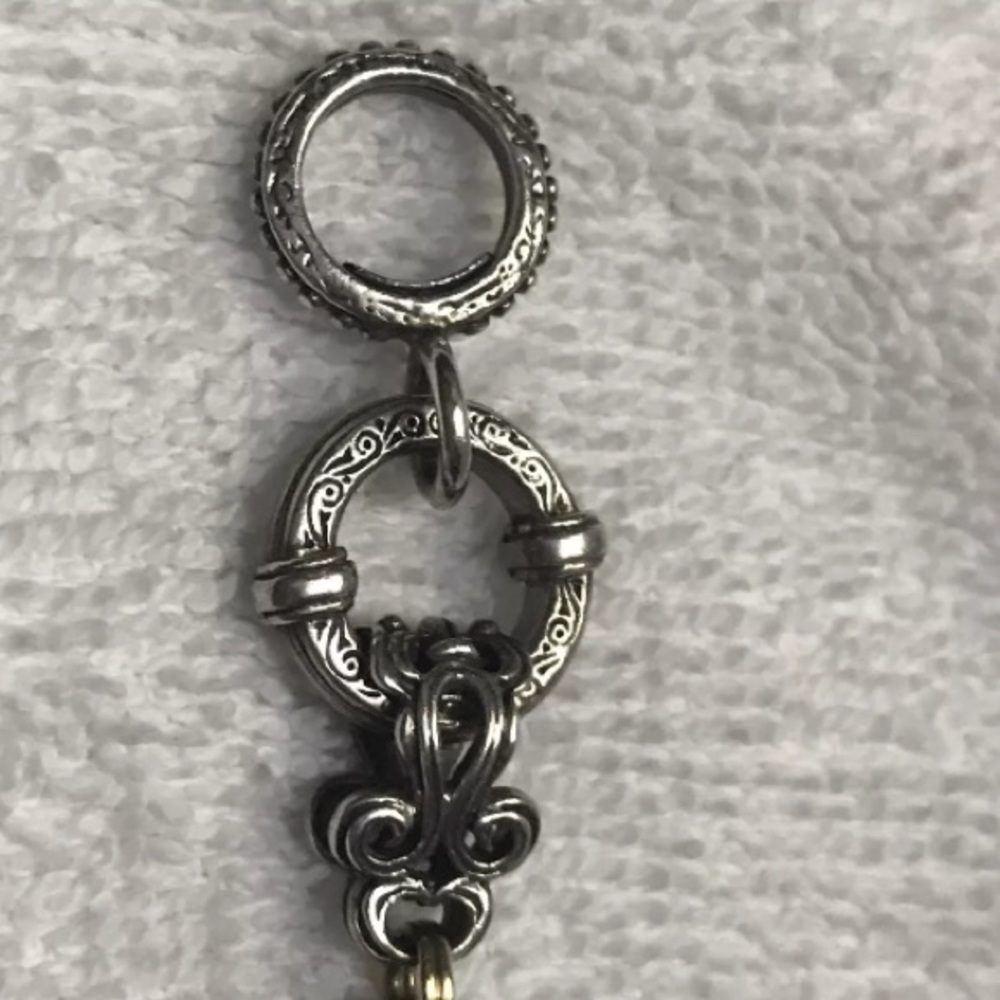 💯 KONSTANTINO SILVER&GOKD LINK BRACELET - Picture 2 of 6