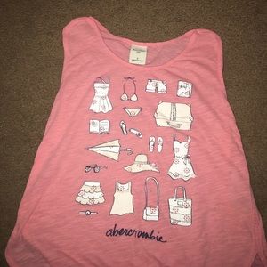 Pink tank top