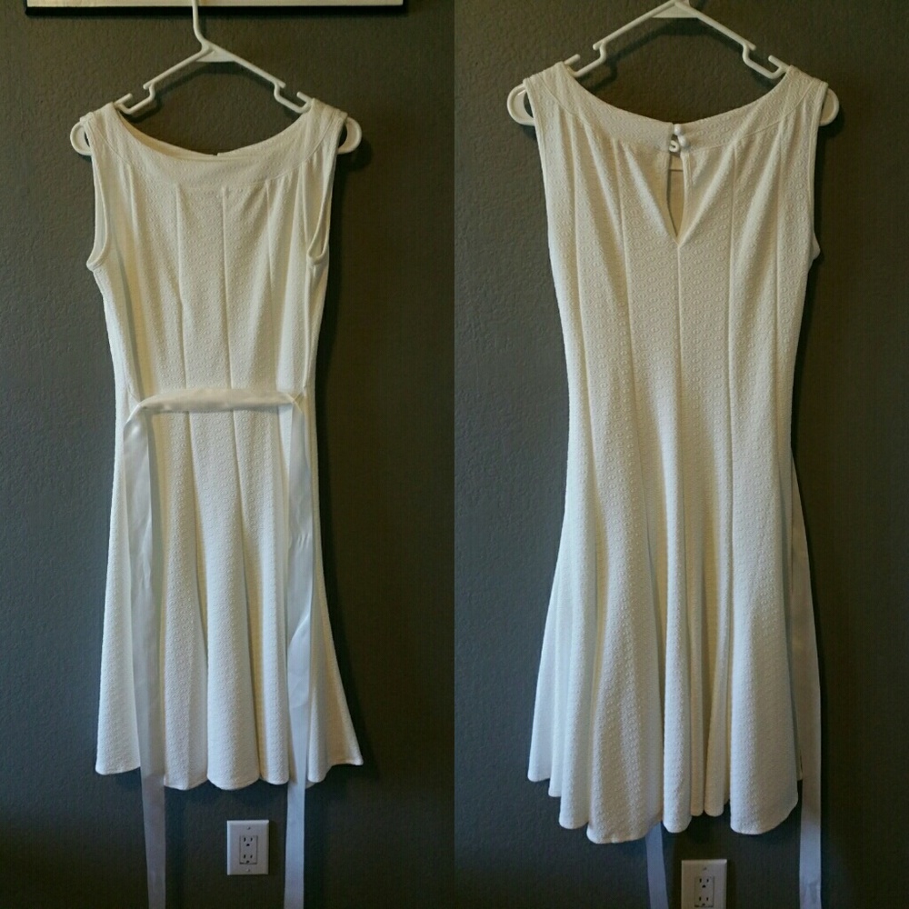 White dress