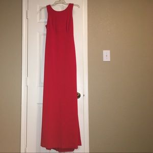 Red Ralph Lauren Formal Dress