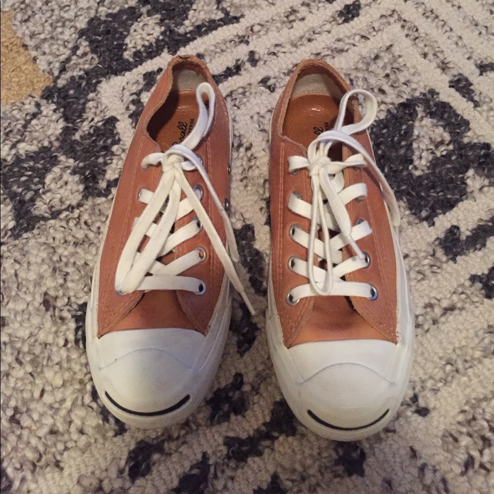 Converse Jack Purcell tan leather