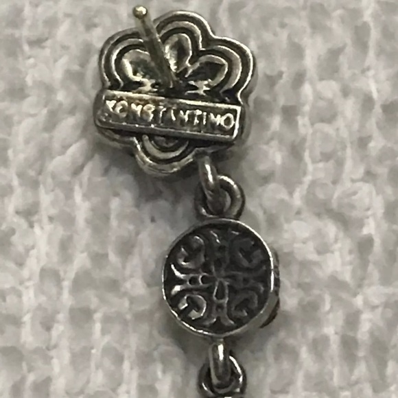 AUTHENTIC Konstantino Earrings with Blue Stone - Picture 4 of 6