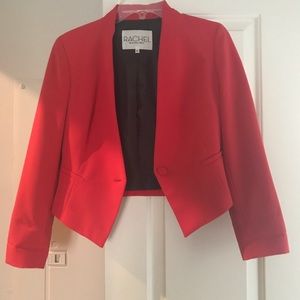 Red Rachel Roy blazer size 6