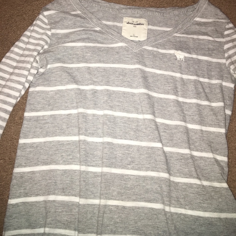 Half cut long sleeve