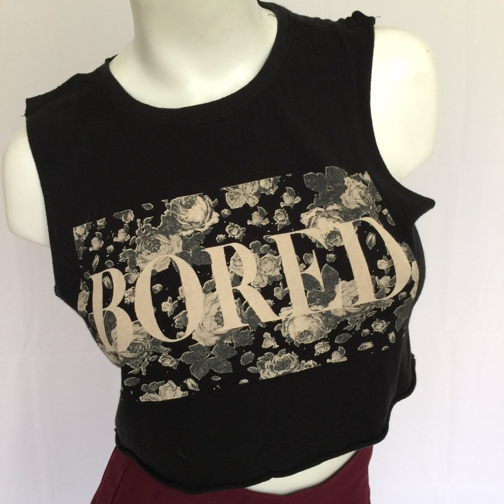 Bored Crop Top