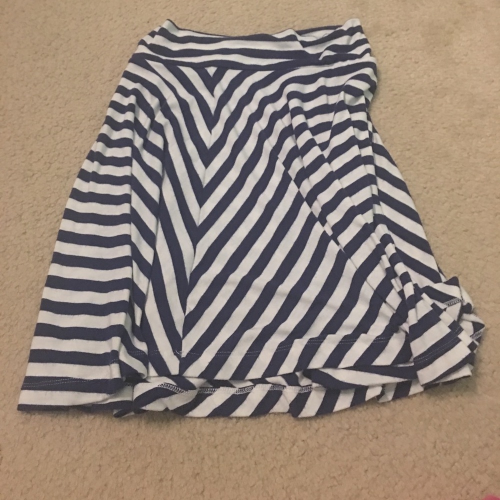 Striped skirt