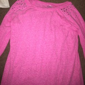Pink Long sleeve shirt