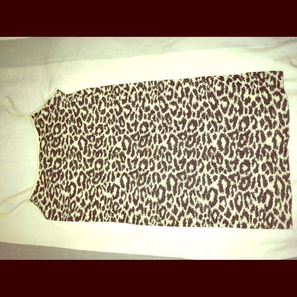 Leopard tank top