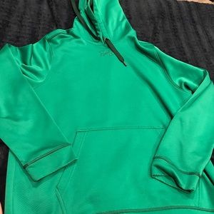 Green Under Armour Hoodie Sweatshirt