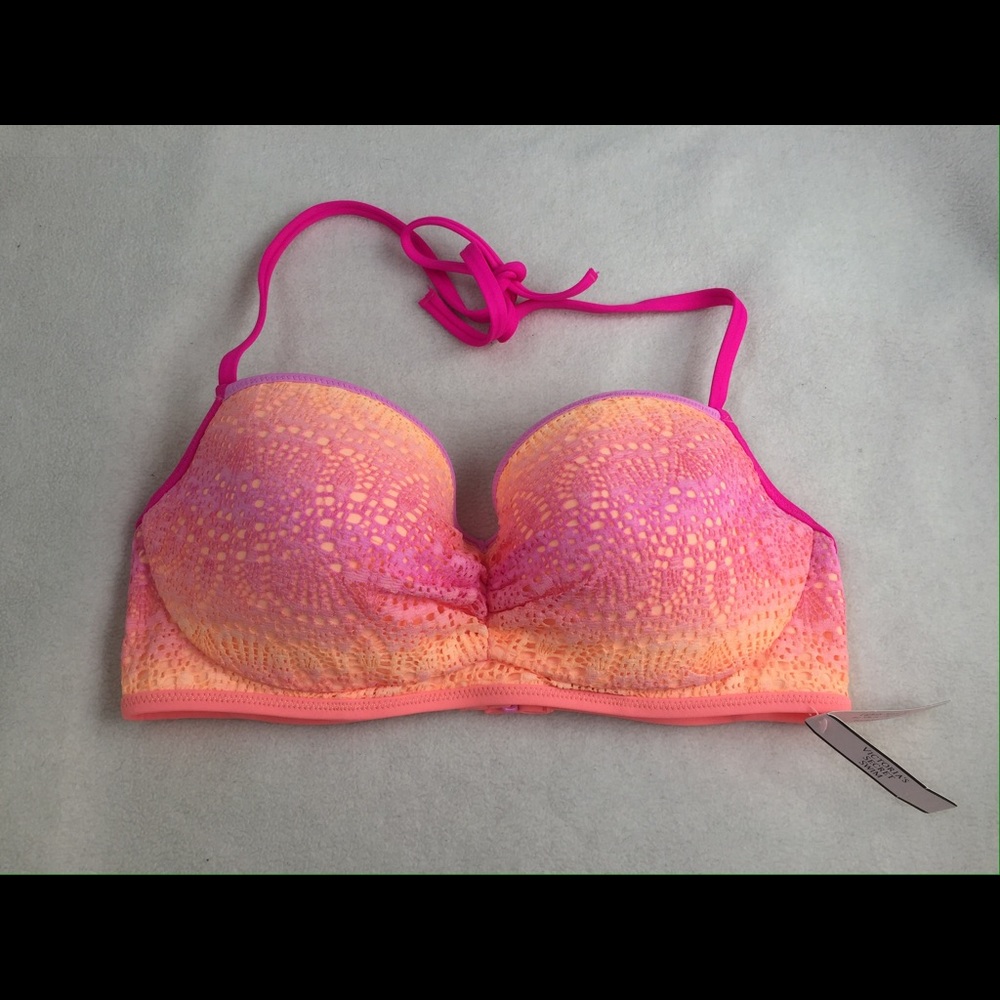 Victoria's Secret 34D Halter Bikini Top