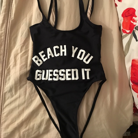 Private Party "Beach You Guessed It" Swimsuit - Picture 2 of 5