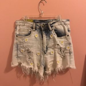 High waisted shorts