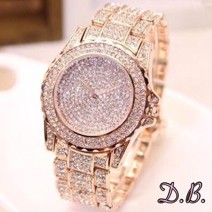 Rose Gold Dimond Watch