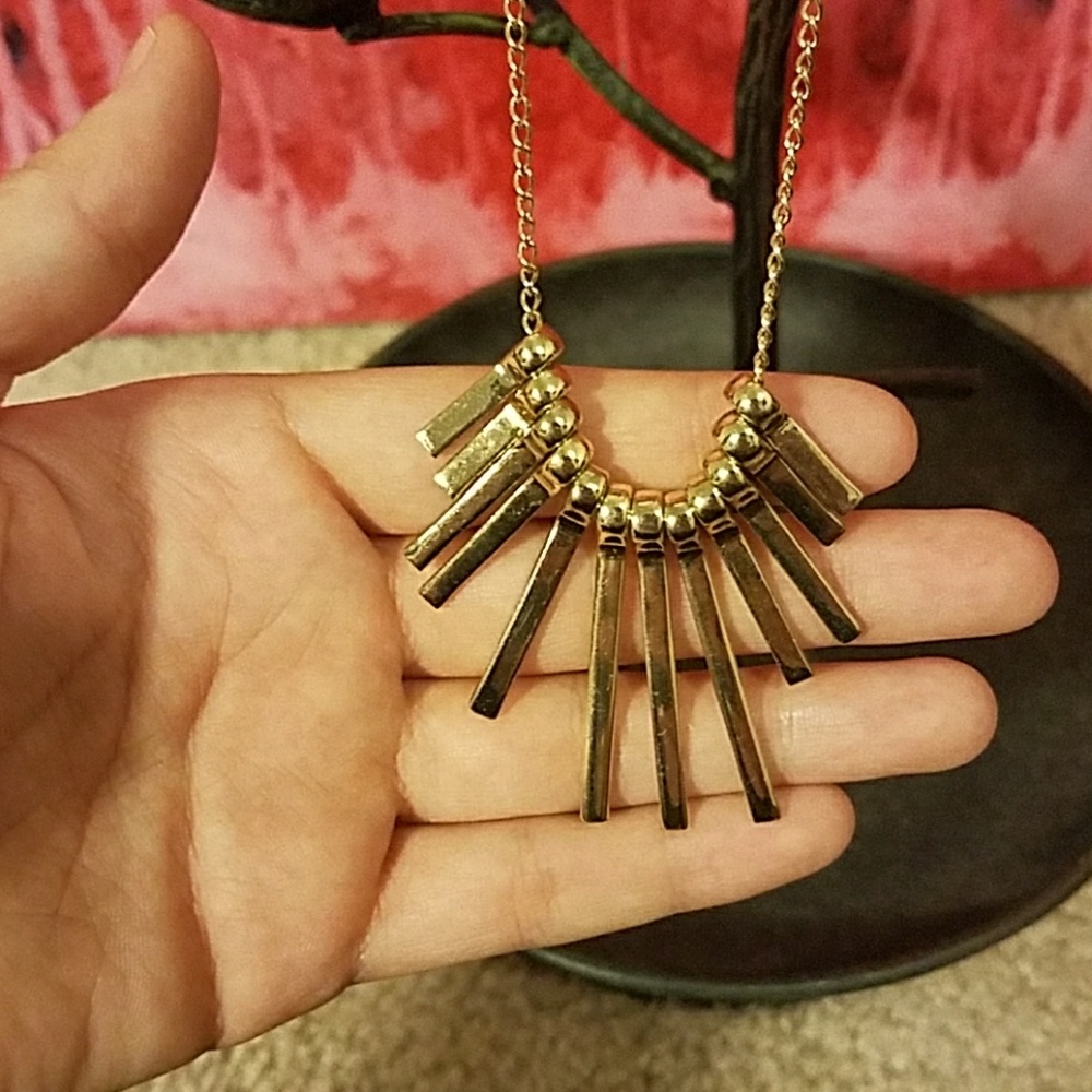 Gold necklace
