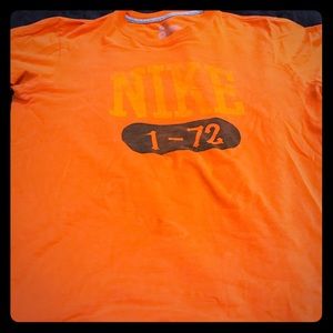 Orange Nike T-Shirt